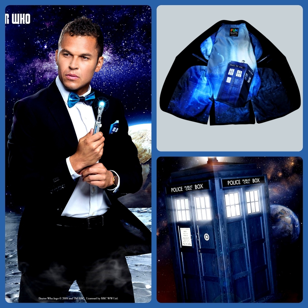 Dr. Who TARDIS Suit Jacket